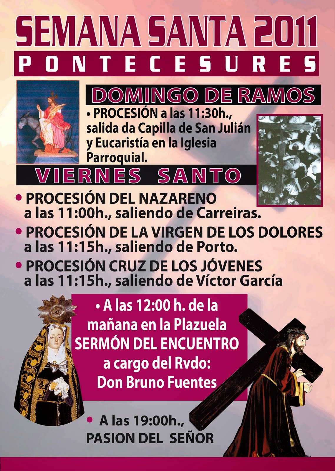 Semana Santa en Pontecesures 2011 Pontecesures / 
Puentecesures